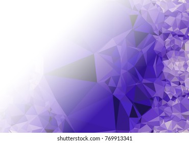 Abstract mosaic decorative background with a blank space for text or photo. Copy space. Vector clip art.