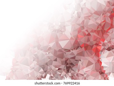 Abstract mosaic decorative background with a blank space for text or photo. Copy space. Vector clip art.