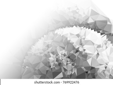 Abstract mosaic decorative background with a blank space for text or photo. Copy space. Vector clip art.