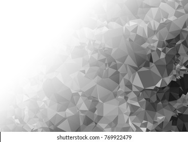 Abstract mosaic decorative background with a blank space for text or photo. Copy space. Vector clip art.