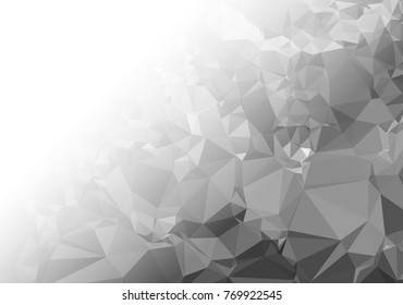 Abstract mosaic decorative background with a blank space for text or photo. Copy space. Vector clip art.