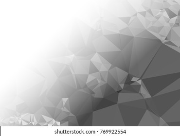 Abstract mosaic decorative background with a blank space for text or photo. Copy space. Vector clip art.