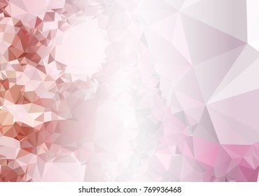 Abstract mosaic decorative background with a blank space for text or photo. Copy space. Vector clip art.