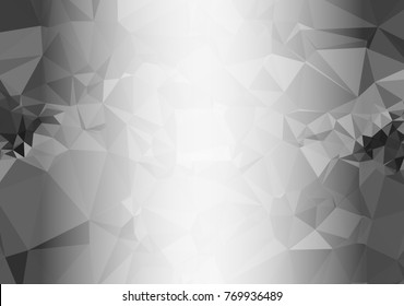 Abstract mosaic decorative background with a blank space for text or photo. Copy space. Vector clip art.