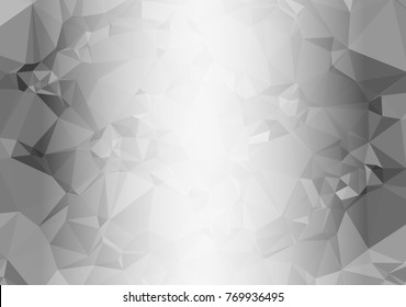 Abstract mosaic decorative background with a blank space for text or photo. Copy space. Vector clip art.