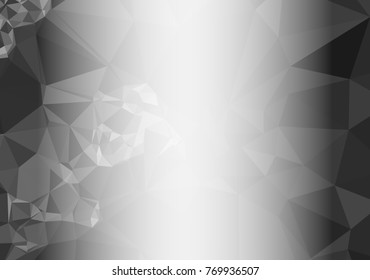 Abstract mosaic decorative background with a blank space for text or photo. Copy space. Vector clip art.