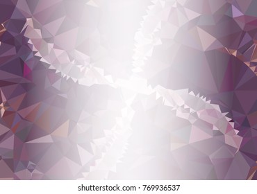 Abstract mosaic decorative background with a blank space for text or photo. Copy space. Vector clip art.