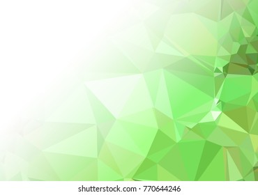 Abstract mosaic decorative background with a blank space for text or photo. Copy space. Vector clip art.