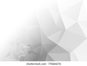 Abstract mosaic decorative background with a blank space for text or photo. Copy space. Vector clip art.
