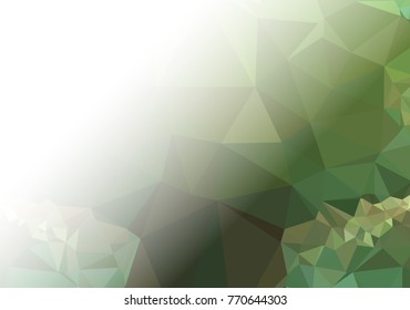 Abstract mosaic decorative background with a blank space for text or photo. Copy space. Vector clip art.