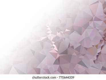 Abstract mosaic decorative background with a blank space for text or photo. Copy space. Vector clip art.