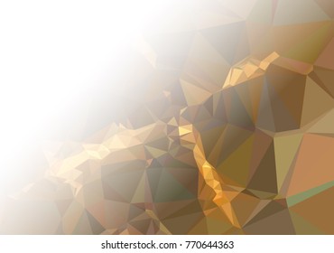 Abstract mosaic decorative background with a blank space for text or photo. Copy space. Vector clip art.