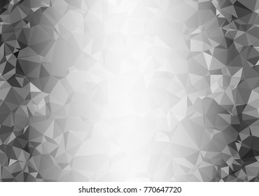 Abstract mosaic decorative background with a blank space for text or photo. Copy space. Vector clip art.