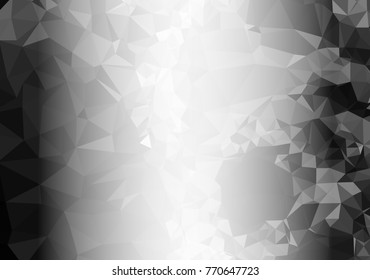 Abstract mosaic decorative background with a blank space for text or photo. Copy space. Vector clip art.