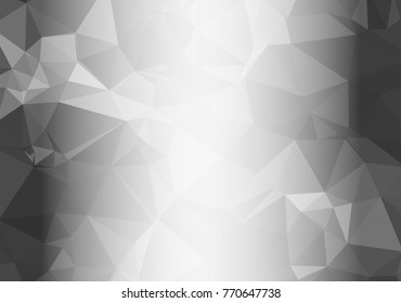 Abstract mosaic decorative background with a blank space for text or photo. Copy space. Vector clip art.