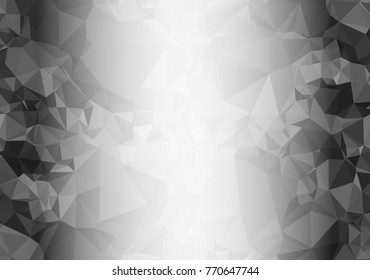 Abstract mosaic decorative background with a blank space for text or photo. Copy space. Vector clip art.