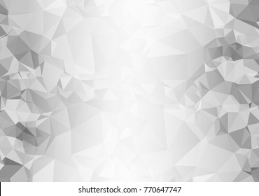 Abstract mosaic decorative background with a blank space for text or photo. Copy space. Vector clip art.