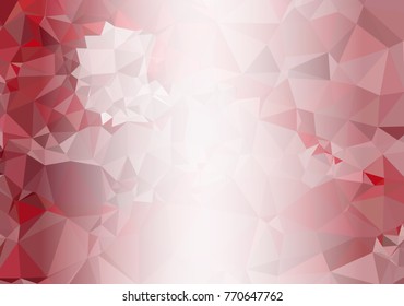 Abstract mosaic decorative background with a blank space for text or photo. Copy space. Vector clip art.