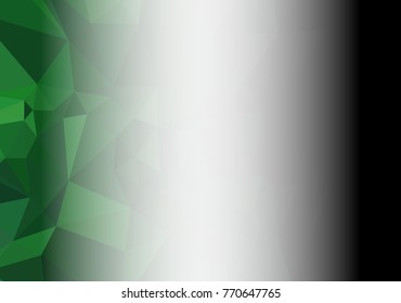 Abstract mosaic decorative background with a blank space for text or photo. Copy space. Vector clip art.