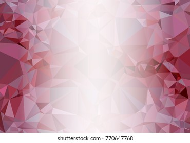 Abstract mosaic decorative background with a blank space for text or photo. Copy space. Vector clip art.