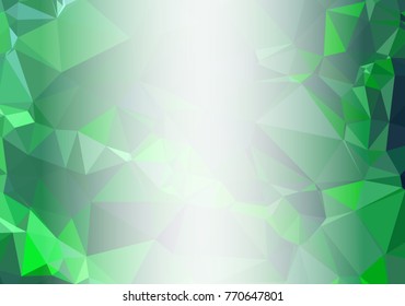 Abstract mosaic decorative background with a blank space for text or photo. Copy space. Vector clip art.