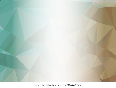 Abstract mosaic decorative background with a blank space for text or photo. Copy space. Vector clip art.