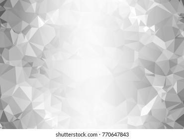 Abstract mosaic decorative background with a blank space for text or photo. Copy space. Vector clip art.