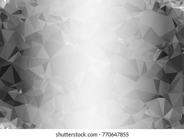Abstract mosaic decorative background with a blank space for text or photo. Copy space. Vector clip art.