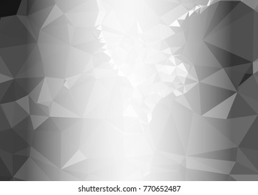 Abstract mosaic decorative background with a blank space for text or photo. Copy space. Vector clip art.