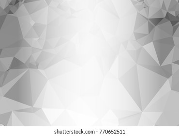 Abstract mosaic decorative background with a blank space for text or photo. Copy space. Vector clip art.