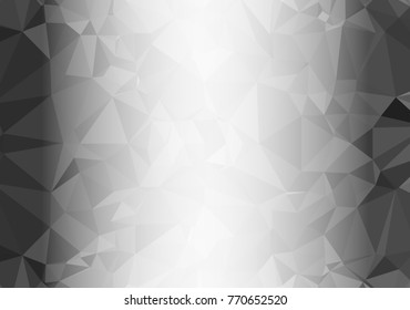 Abstract mosaic decorative background with a blank space for text or photo. Copy space. Vector clip art.