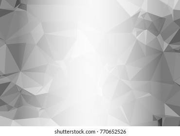 Abstract mosaic decorative background with a blank space for text or photo. Copy space. Vector clip art.