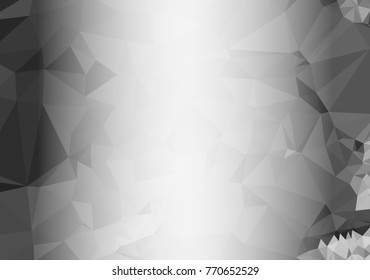 Abstract mosaic decorative background with a blank space for text or photo. Copy space. Vector clip art.