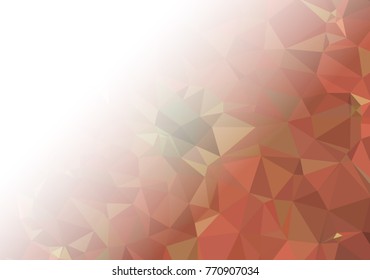 Abstract mosaic decorative background with a blank space for text or photo. Copy space. Vector clip art.