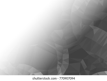Abstract mosaic decorative background with a blank space for text or photo. Copy space. Vector clip art.