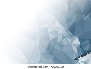 Abstract mosaic decorative background with a blank space for text or photo. Copy space. Vector clip art.