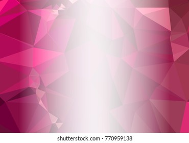 Abstract mosaic decorative background with a blank space for text or photo. Copy space. Vector clip art.