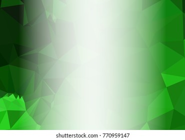 Abstract mosaic decorative background with a blank space for text or photo. Copy space. Vector clip art.