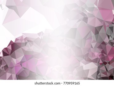 Abstract mosaic decorative background with a blank space for text or photo. Copy space. Vector clip art.