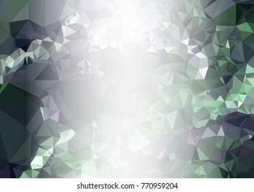 Abstract mosaic decorative background with a blank space for text or photo. Copy space. Vector clip art.