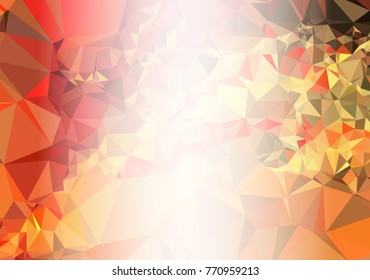 Abstract mosaic decorative background with a blank space for text or photo. Copy space. Vector clip art.