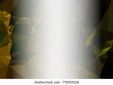 Abstract mosaic decorative background with a blank space for text or photo. Copy space. Vector clip art.