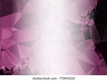 Abstract mosaic decorative background with a blank space for text or photo. Copy space. Vector clip art.