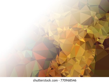 Abstract mosaic decorative background with a blank space for text or photo. Copy space. Vector clip art.