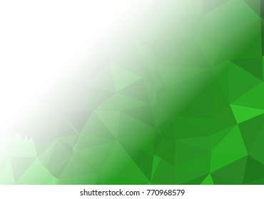 Abstract mosaic decorative background with a blank space for text or photo. Copy space. Vector clip art.