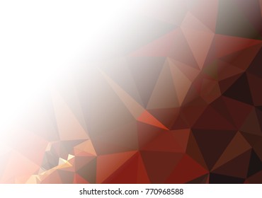 Abstract mosaic decorative background with a blank space for text or photo. Copy space. Vector clip art.