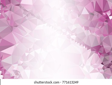 Abstract mosaic decorative background with a blank space for text or photo. Copy space. Vector clip art.