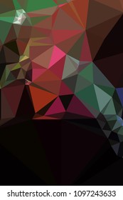 Abstract mosaic decorative background with a free space for text or photo. Copy space. Vector clip art.