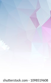 Abstract mosaic decorative background with a free space for text or photo. Copy space. Vector clip art.