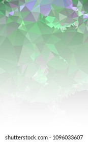 Abstract mosaic decorative vertical background with a blank space for text or photo. Copy space. Vector clip art.